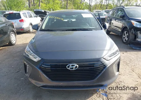 2017 Hyundai Ioniq Hybrid Sel из США, поврежденный, VIN KMHC75LC5HU035029